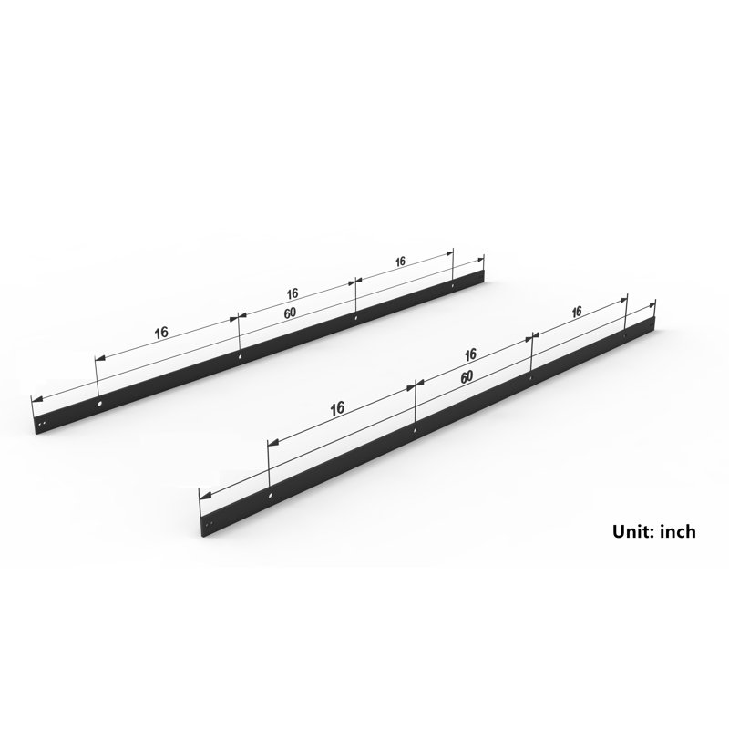 Homacer Standard Double Barn Door Hardware Kit & Reviews Wayfair Canada